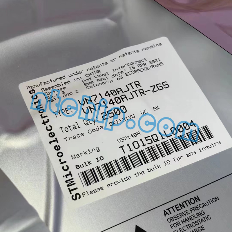 VN7140AJTR physical picture of outer packaging